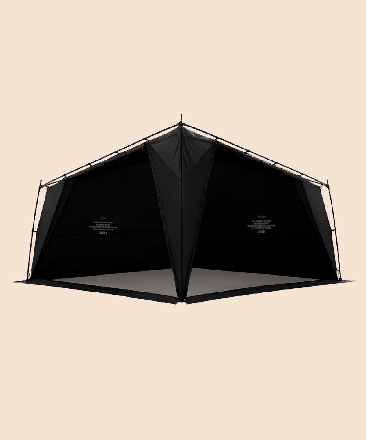 카고 컨테이너(CARGO CONTAINER) 스퀘어-X_섀도우 블랙