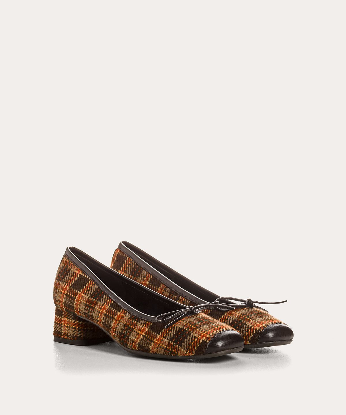 흐꺙(REQINS) Kyriel - Marron (Tartan)