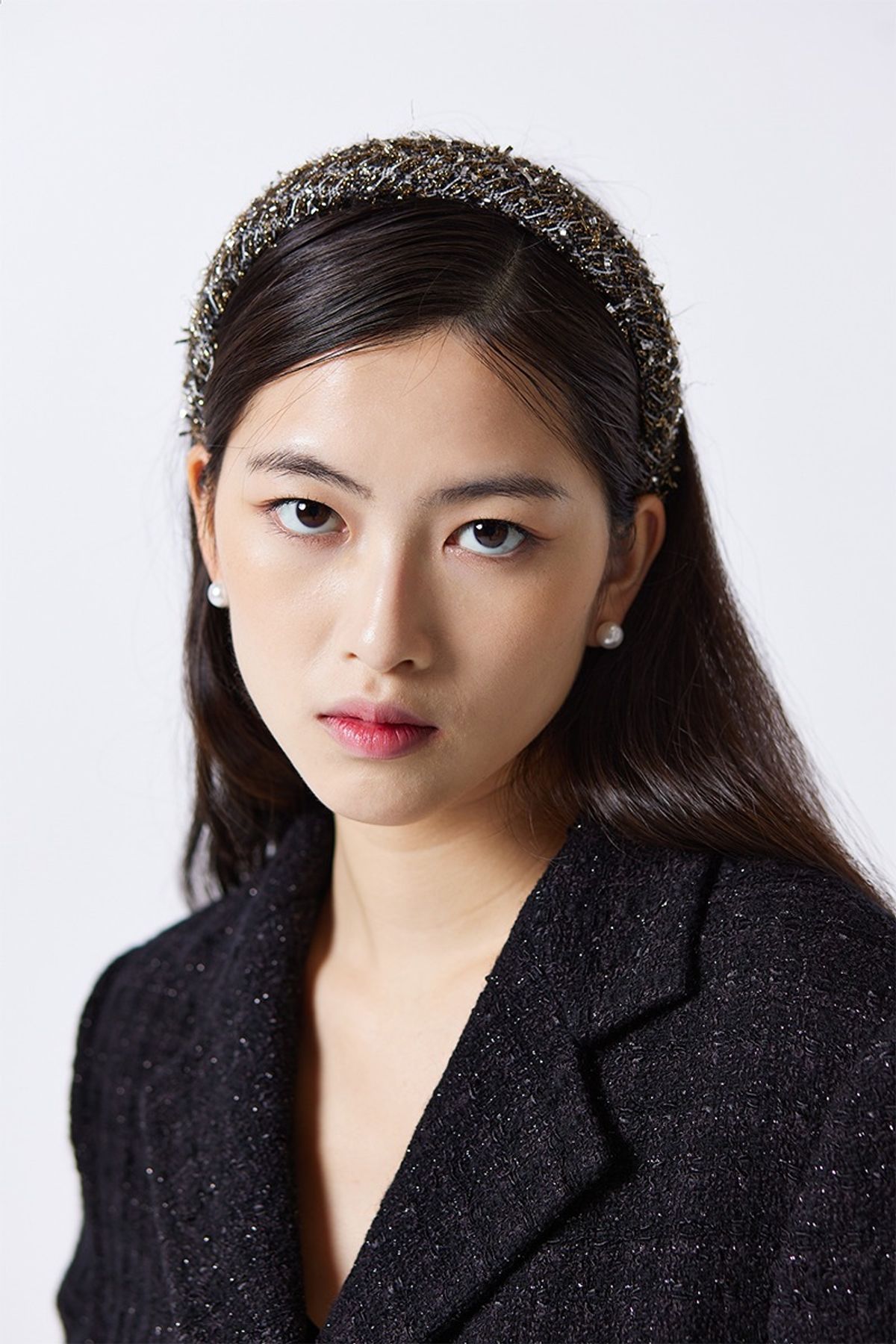 신시얼리준(SINCERELY JUNE) 린톤 골드 헤어밴드