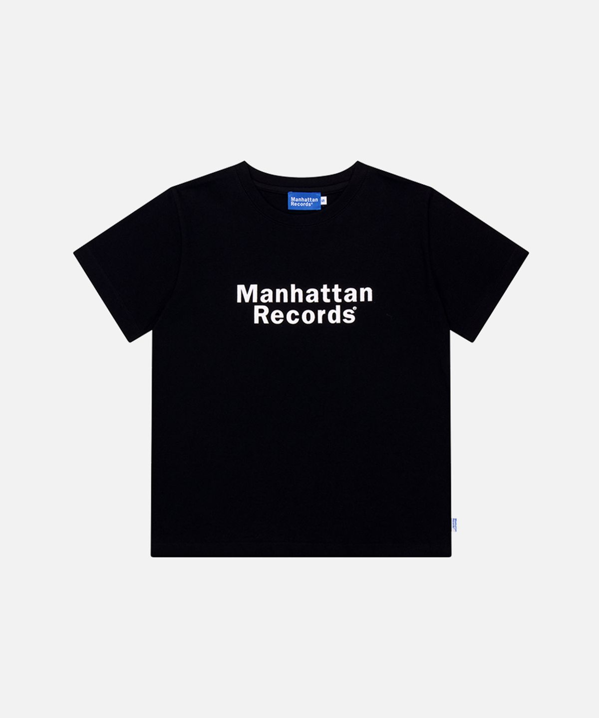 맨하탄레코즈(MANHATTAN RECORDS) MR W Classic Logo T-shirt - Black