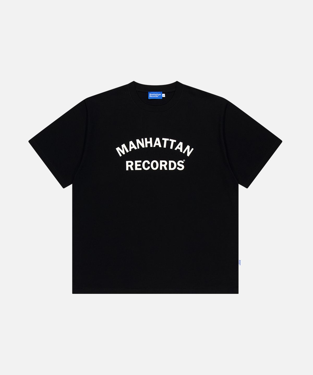 맨하탄레코즈(MANHATTAN RECORDS) MR Classic Arch Logo T-shirt - Black