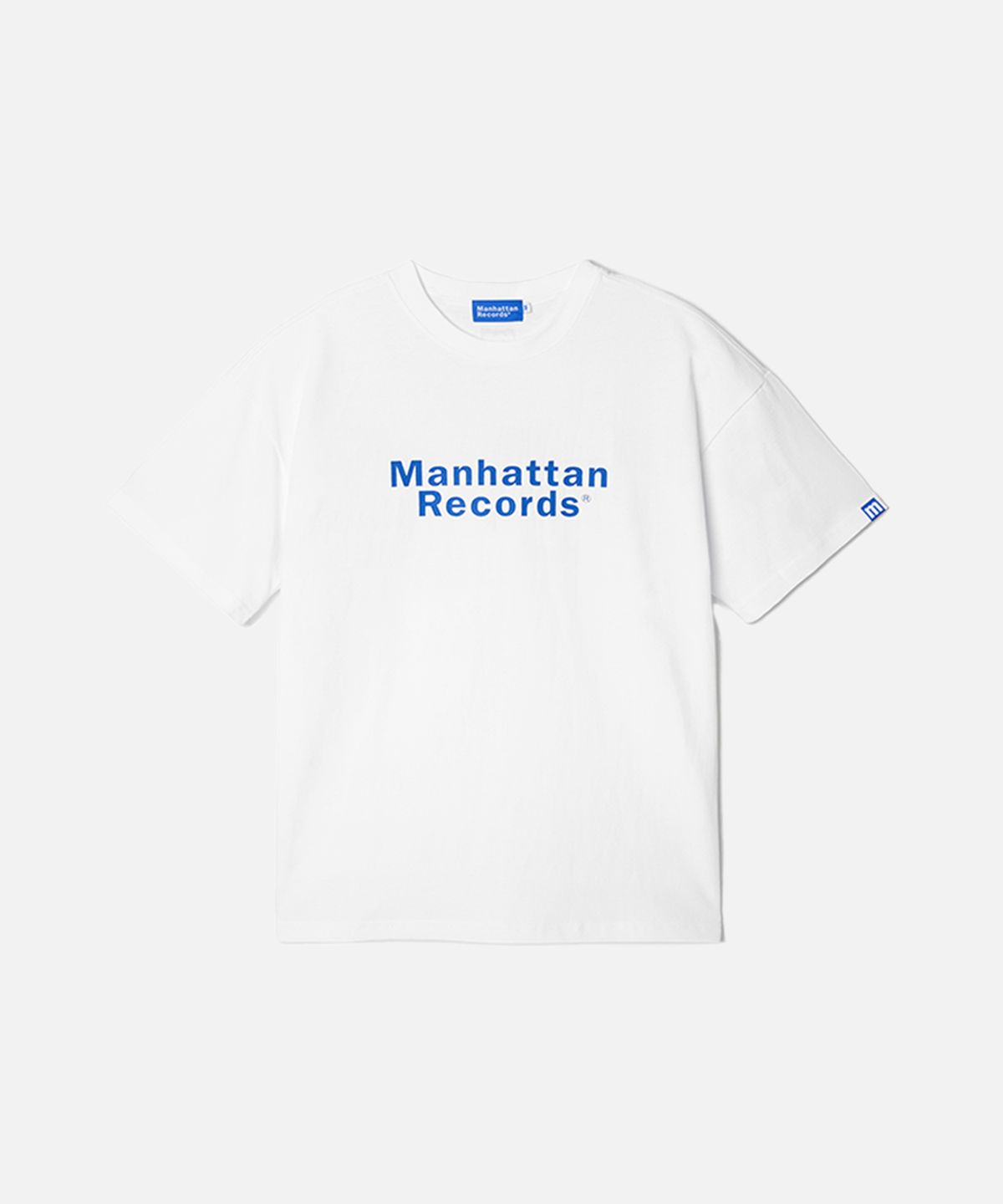 맨하탄레코즈(MANHATTAN RECORDS) Manhattan Records Classic Logo T-shirt - White