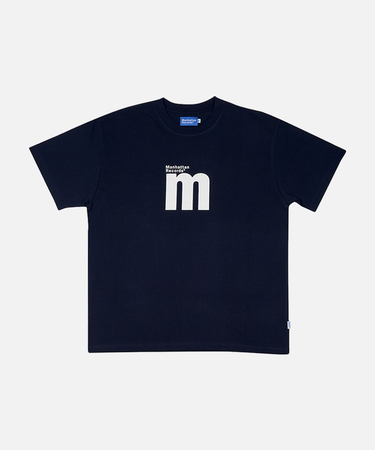 맨하탄레코즈(MANHATTAN RECORDS) Manhattan Records M Logo T-shirt - Navy