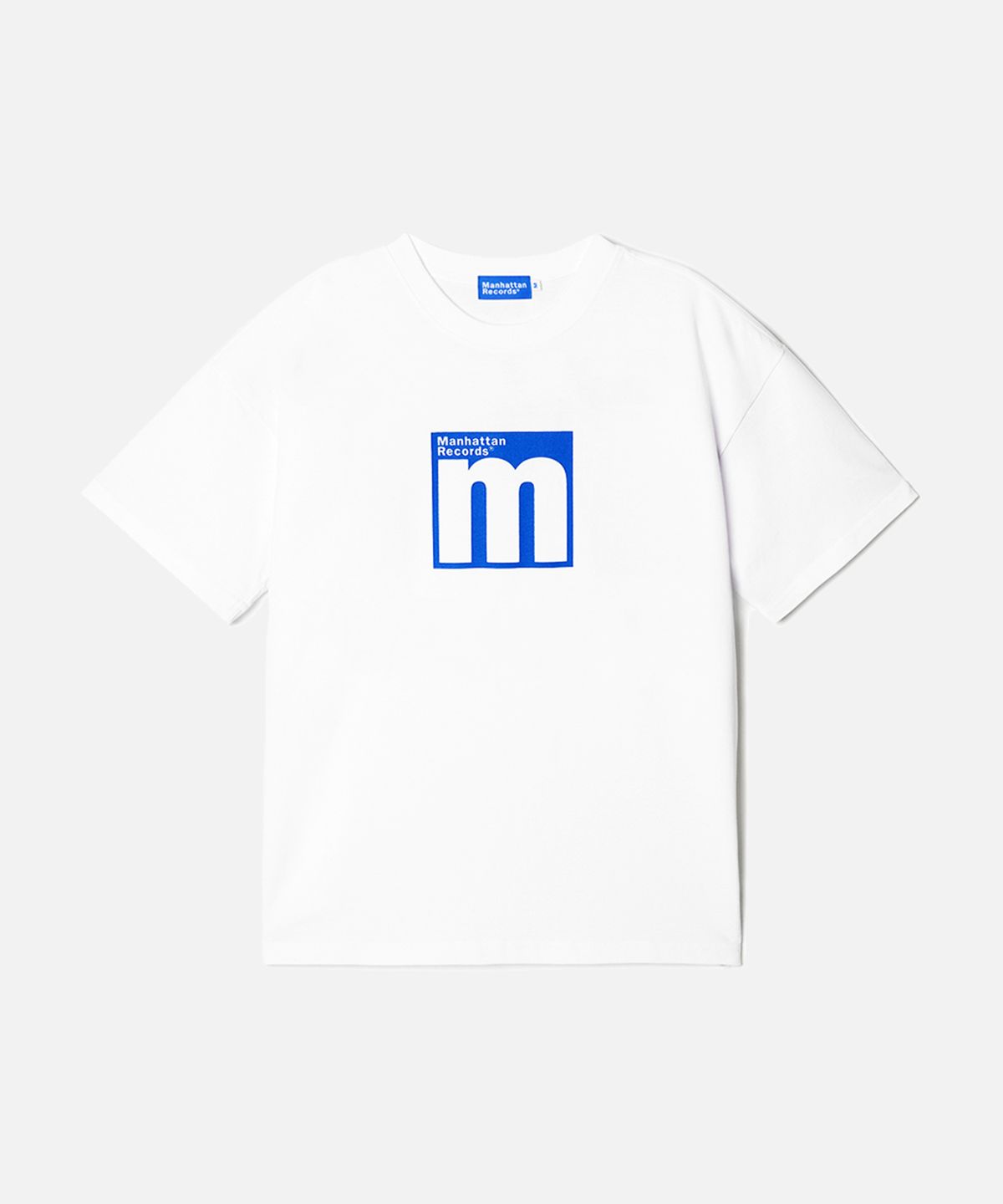 맨하탄레코즈(MANHATTAN RECORDS) Manhattan Records M Logo T-shirt - White