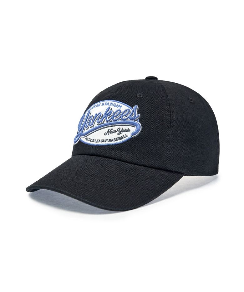 스트리트 오벌 컬시브 언스트럭쳐 볼캡 NY (Black)