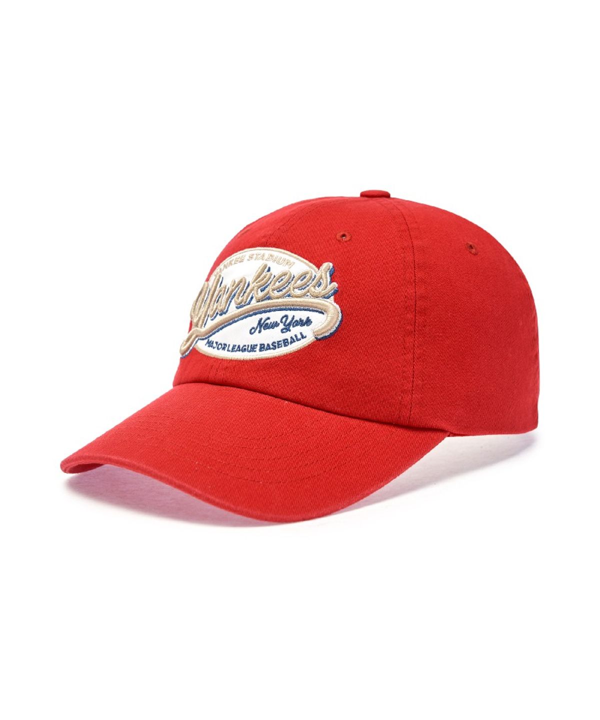 엠엘비(MLB) 스트리트 오벌 컬시브 언스트럭쳐 볼캡 NY (Red)