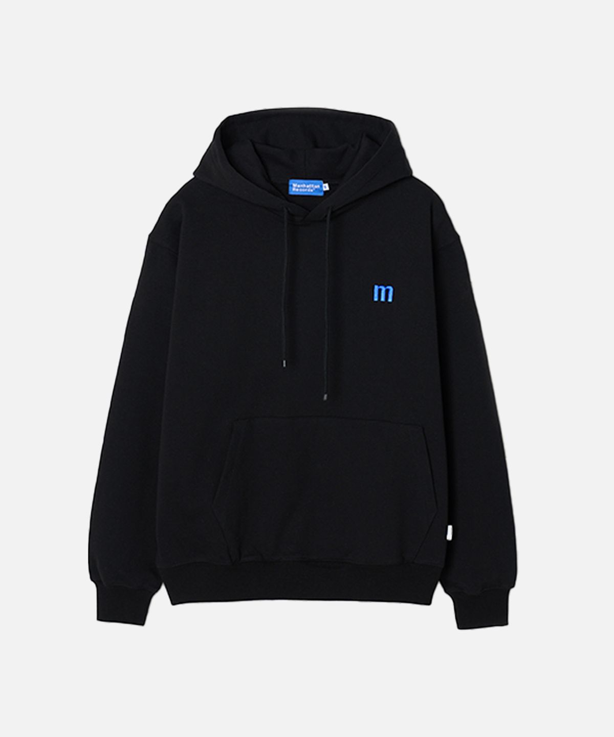 맨하탄레코즈(MANHATTAN RECORDS) Manhattan Records Embroidery Hoodie - Black