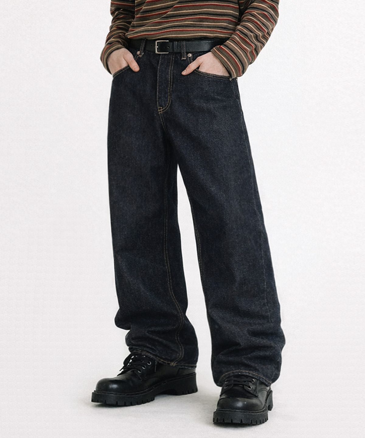 엔티이티(NTET) Basic denim pants (deep indigo)