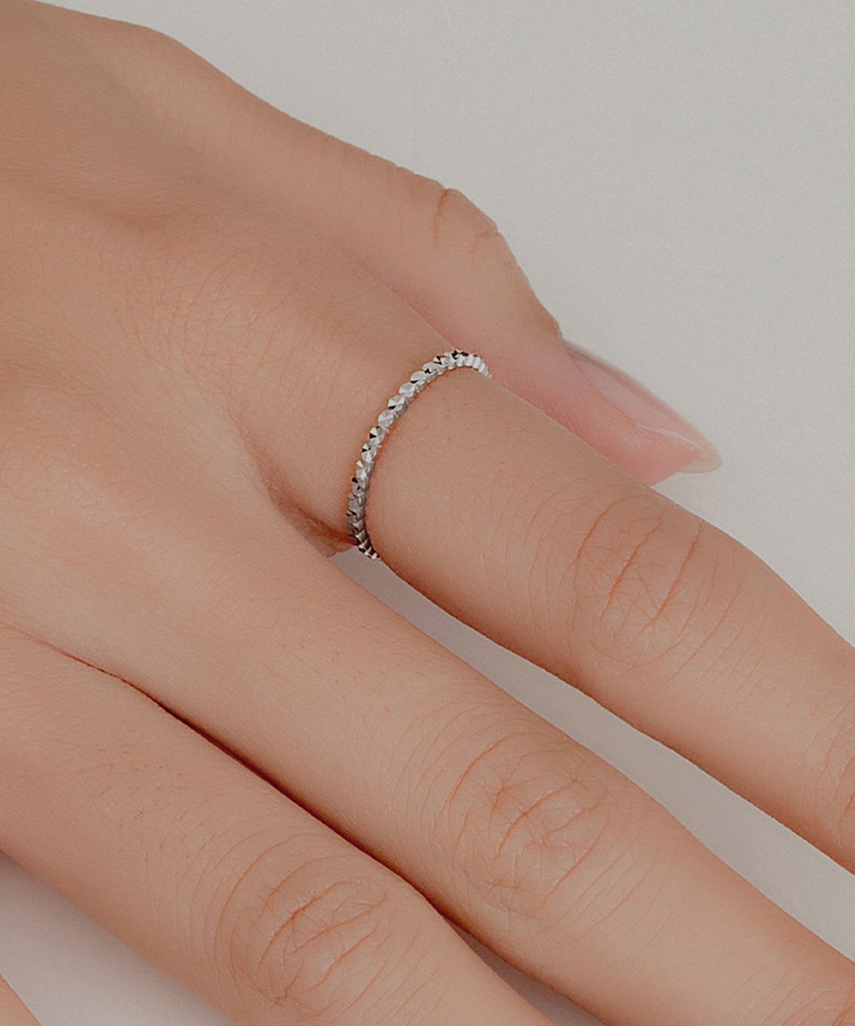 엘렌쥬얼리(HELENE JEWELRY) Silver 925 샨도라 컷팅 미스 링 반지