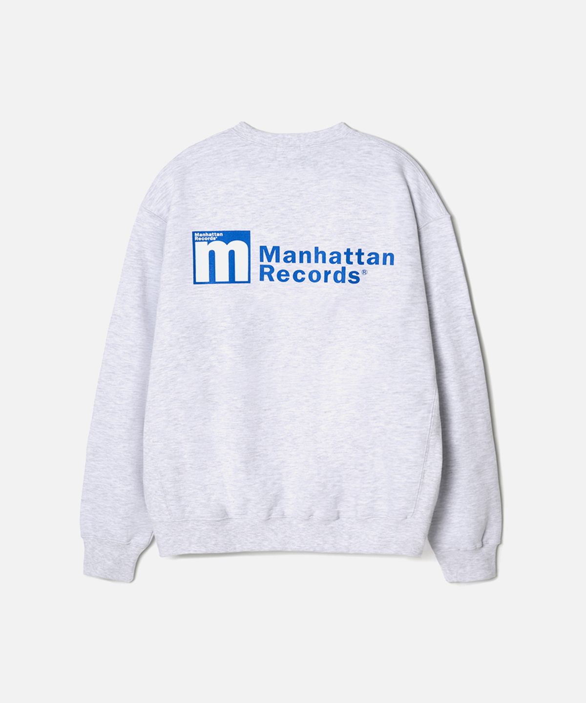 맨하탄레코즈(MANHATTAN RECORDS) M Logo Crew Neck - Grey