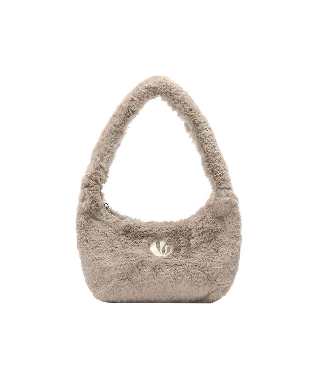 라츠유(LOTSYOU) lotsyou_Jennie Hobo Bag Grey