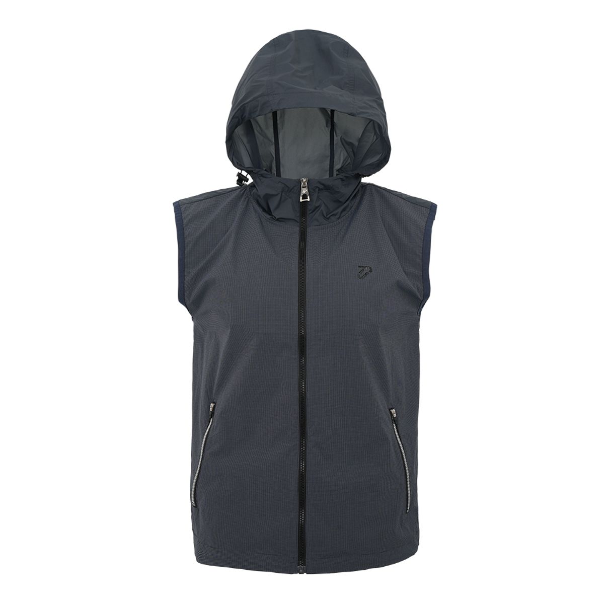 이안 폴터 디자인(IAN POULTER DESIGN) [IJP DESIGN] 이안폴터디자인 남성 립체크 후드 골프 베스트 - IPM5MWV626 NY