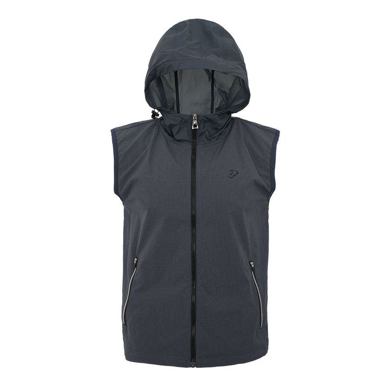 [IJP DESIGN] 이안폴터디자인 남성 립체크 후드 골프 베스트 - IPM5MWV626 NY