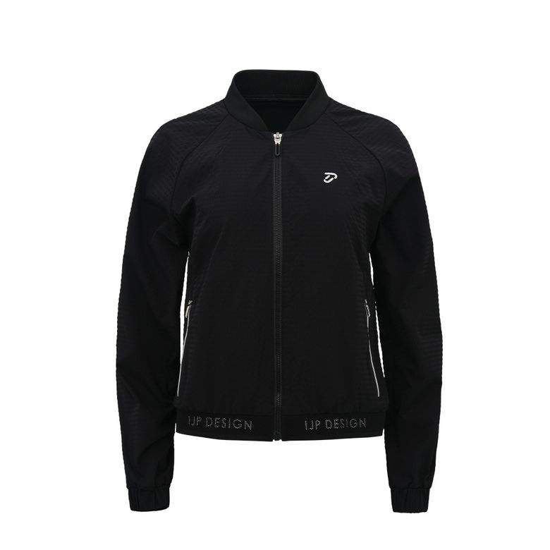 [IJP DESIGN] 이안폴터디자인 여성 봄버두잉 점퍼 - IPL4SWB492 BK