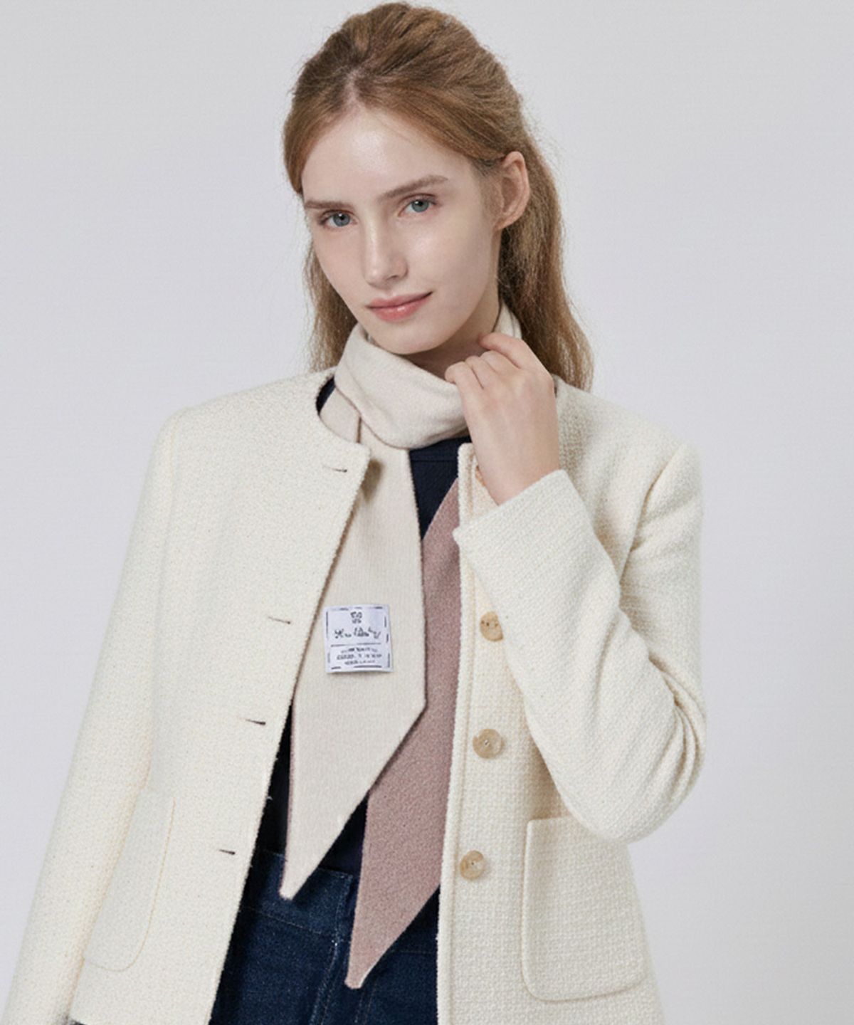 루이까또즈스카프(LOUIS QUATORZE SCARF) 린토니트방도 머플러