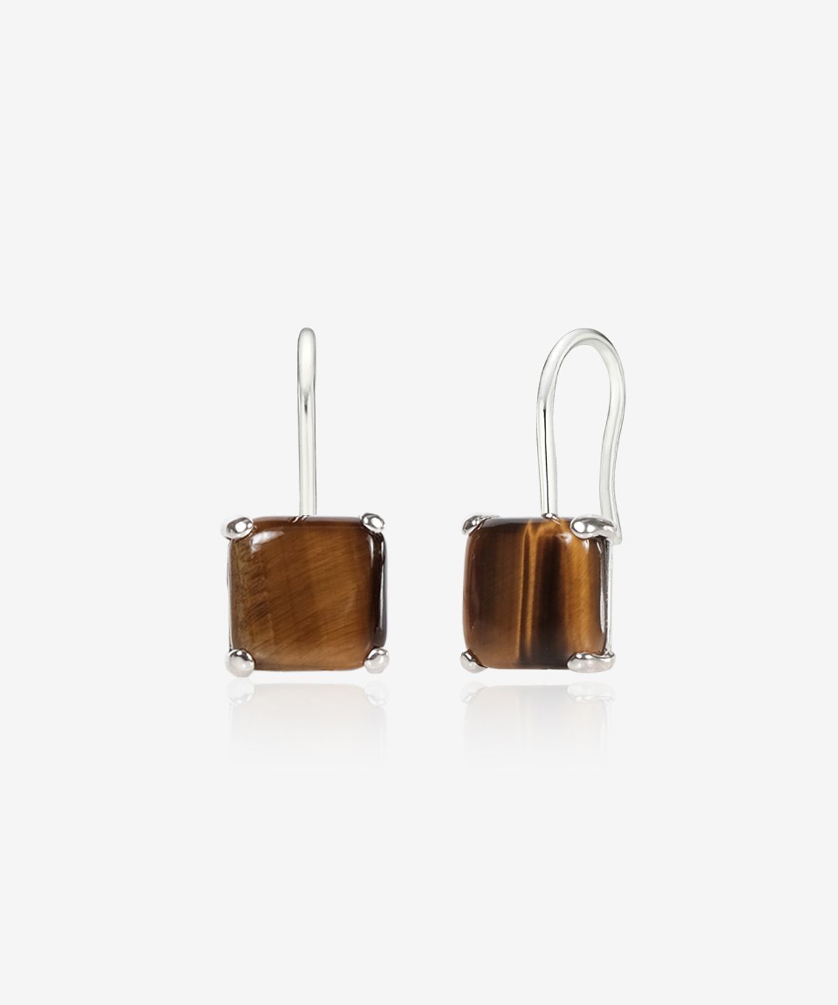 영리영리(YLYL) Baby Bijou earrings, TIGERS EYE