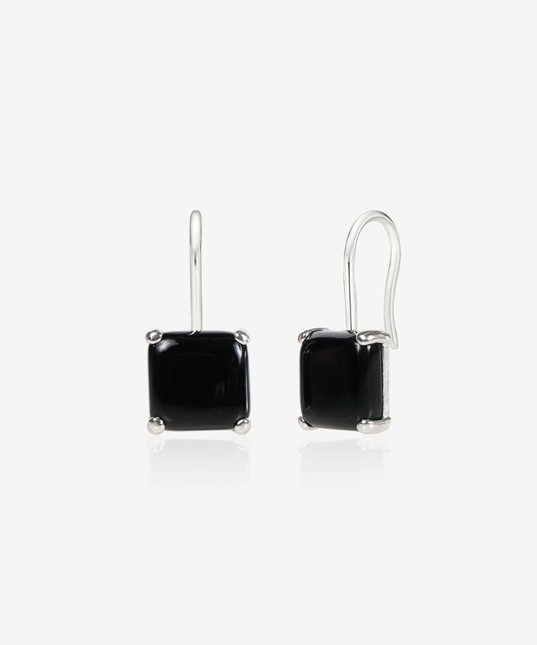Baby Bijou earrings, ONYX