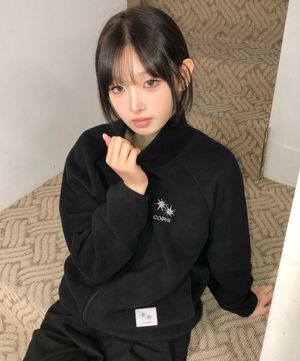 루프 나그랑 후리스 집업 남녀공용(2컬러)