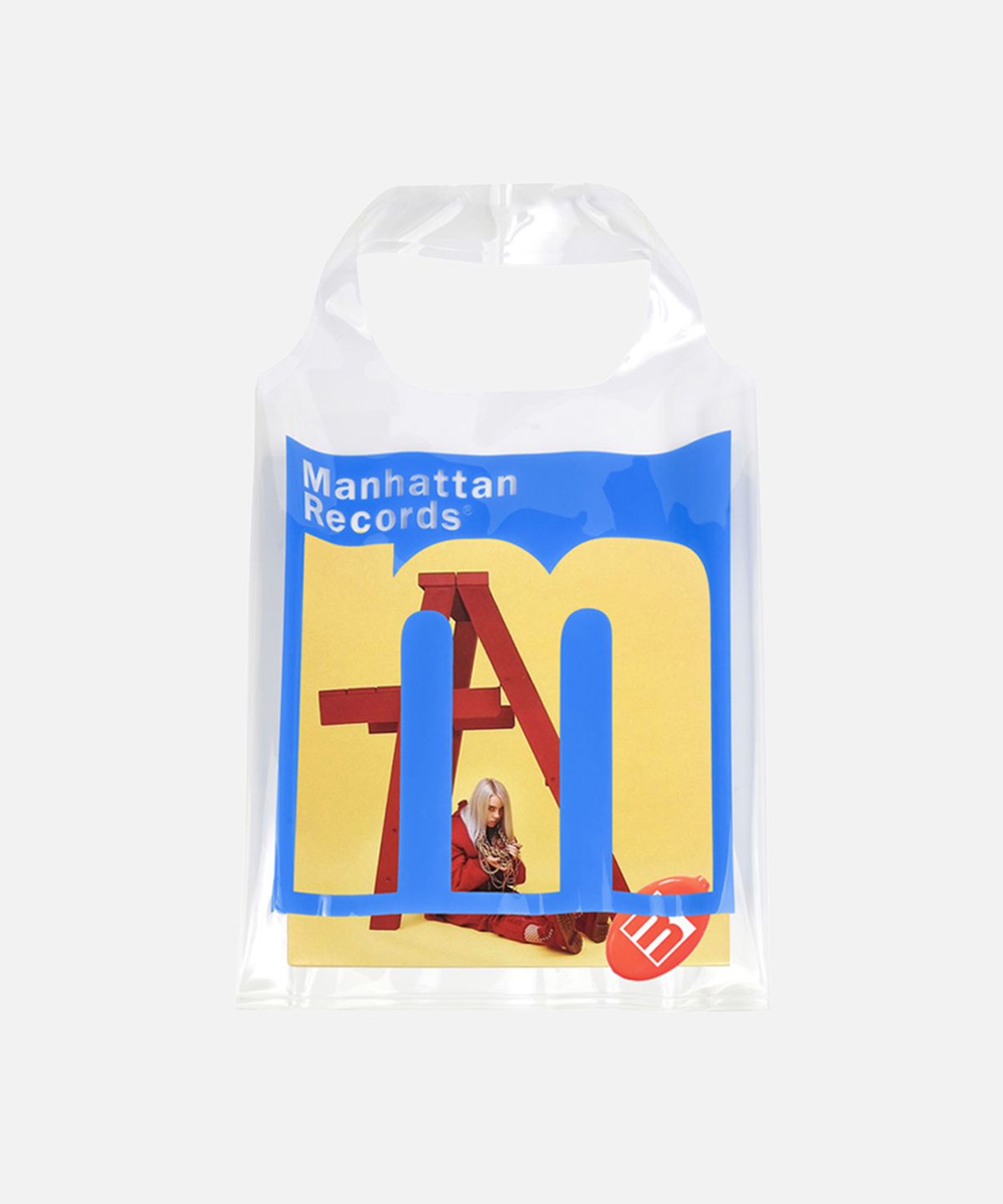 맨하탄레코즈(MANHATTAN RECORDS) MR M Logo PVC LP Bag
