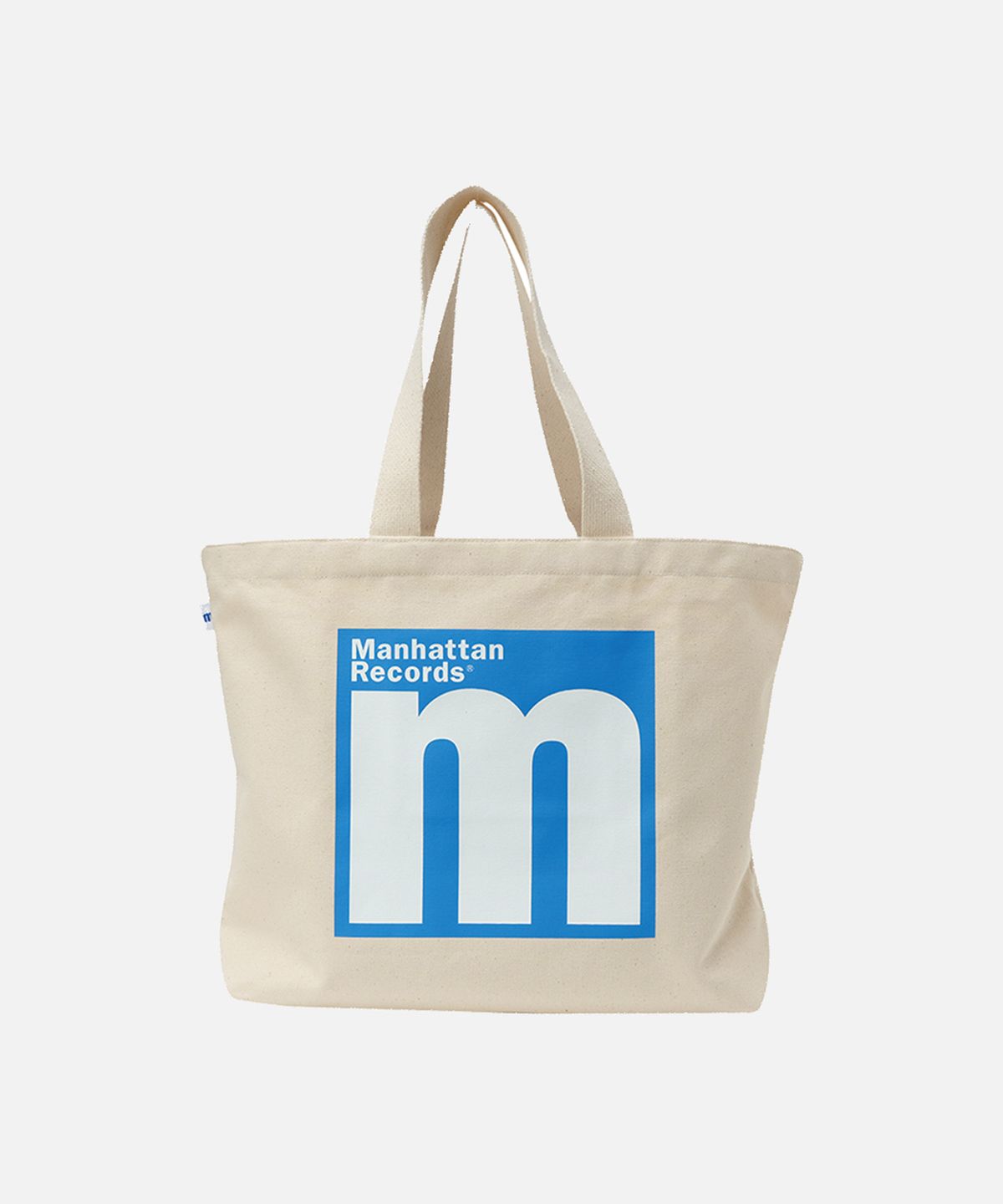 맨하탄레코즈(MANHATTAN RECORDS) M Logo Eco Bag - Ivory