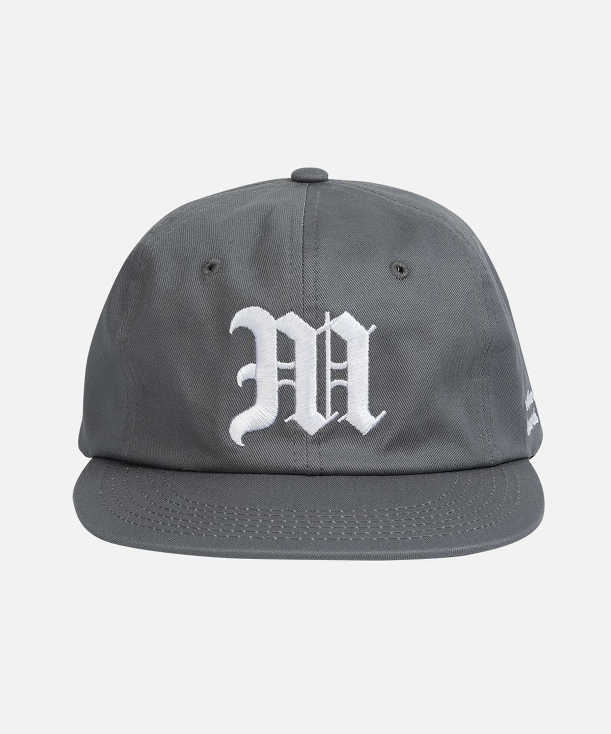 맨하탄레코즈(MANHATTAN RECORDS) MR M Mono Logo BB Cap - Charcoal