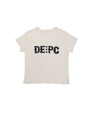 WAFFLE T-SHIRT - WHITE