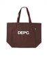 LOGO ECO BAG - BROWN