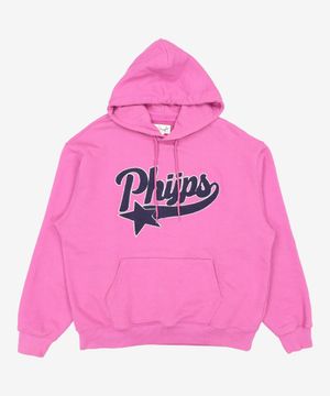 STAR TAIL LOGO HOODIE PINK VIOLET XL