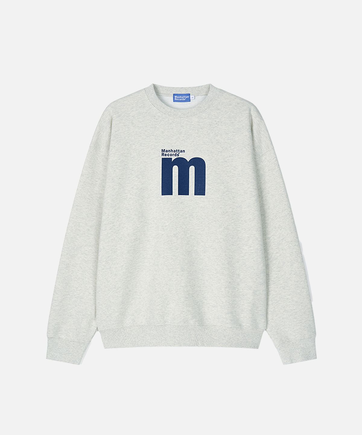 맨하탄레코즈(MANHATTAN RECORDS) MR M Box Crew Neck - Oatmeal