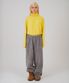 COLOR POP TURTLENECK T-SHIRT - YELLOW