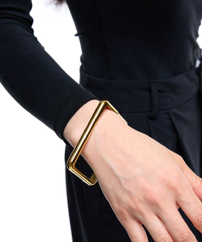 Rectangle Bracelet  Gold