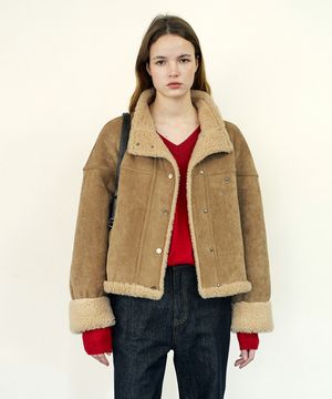 Bare shearling mustang