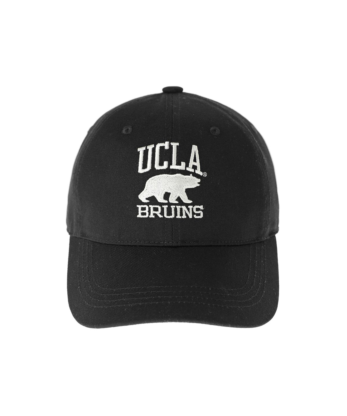 유씨엘에이(UCLA) 남녀공용 BRUINS 베어 자수 코튼 볼캡[BLACK](UCRAC21)