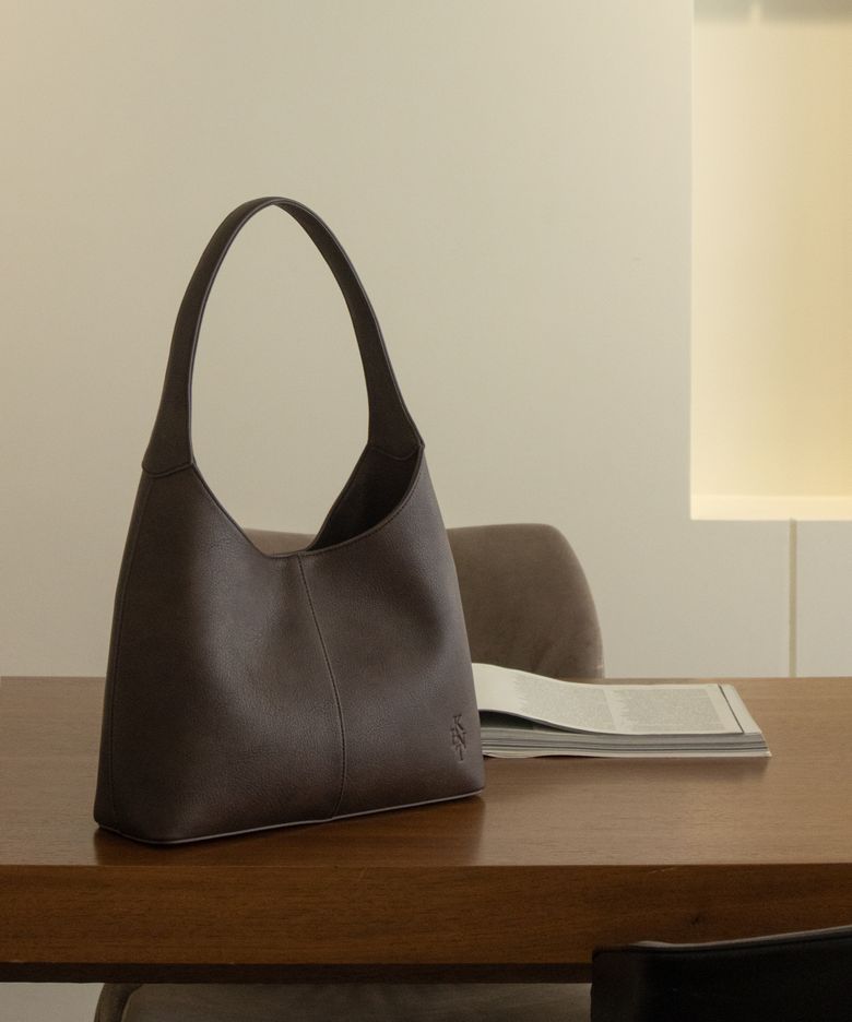 Poje hobo bag_dark brown