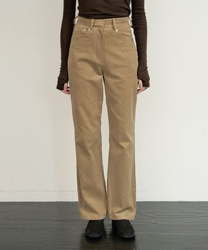 Polina corduroy staraight pants