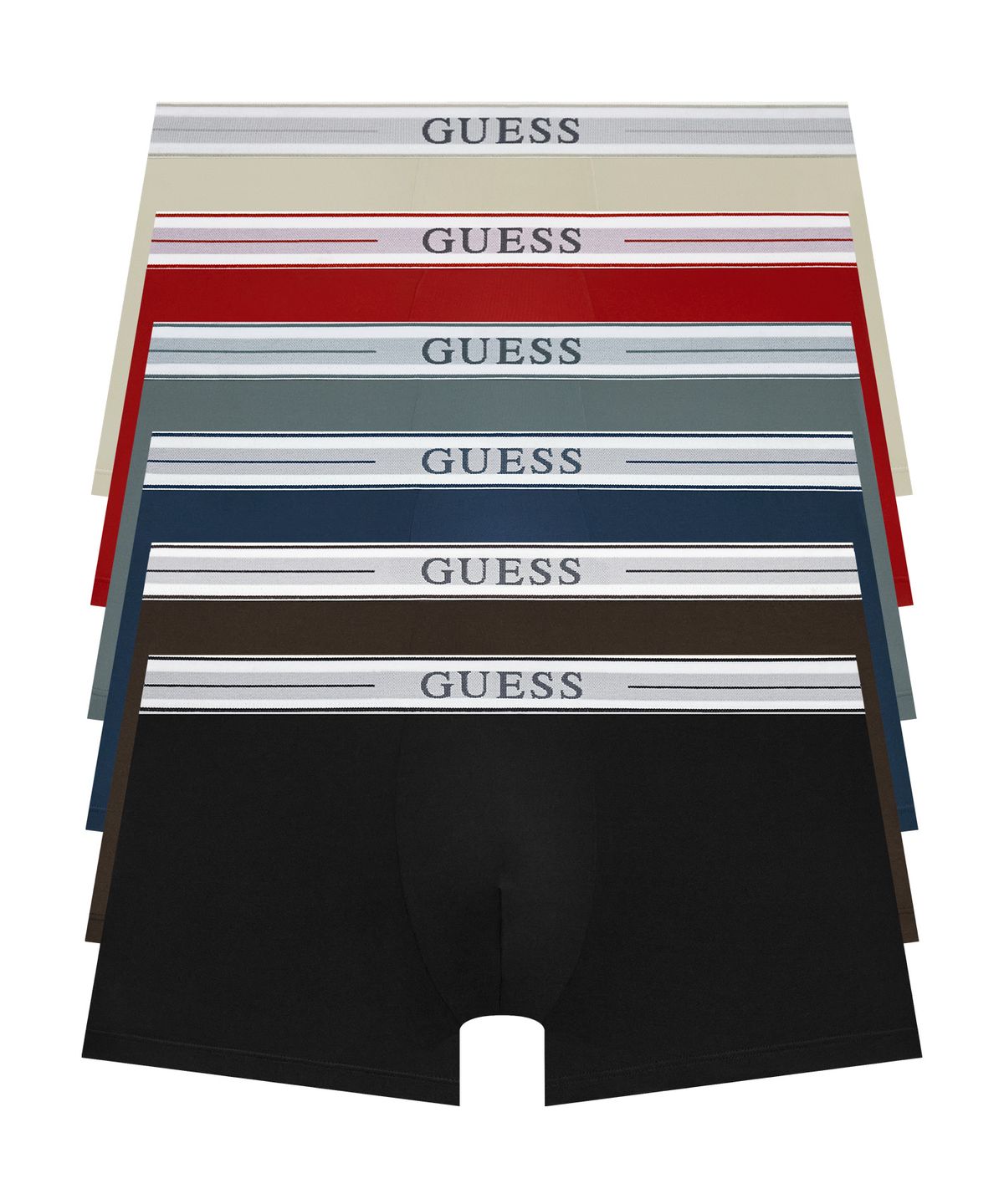 게스언더웨어(GUESS UNDERWEAR) 인텐스 에어로쿨 드로즈 세트 6PACK