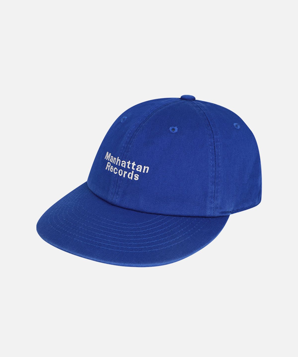 맨하탄레코즈(MANHATTAN RECORDS) MR Classic Logo Cap - Blue