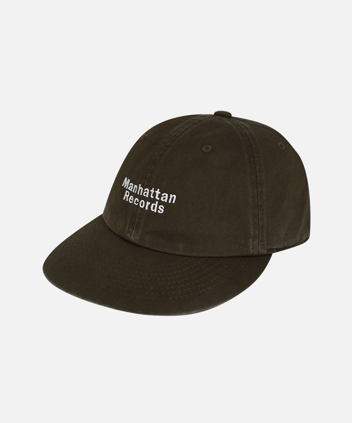 맨하탄레코즈(MANHATTAN RECORDS) MR Classic Logo Cap - Brown