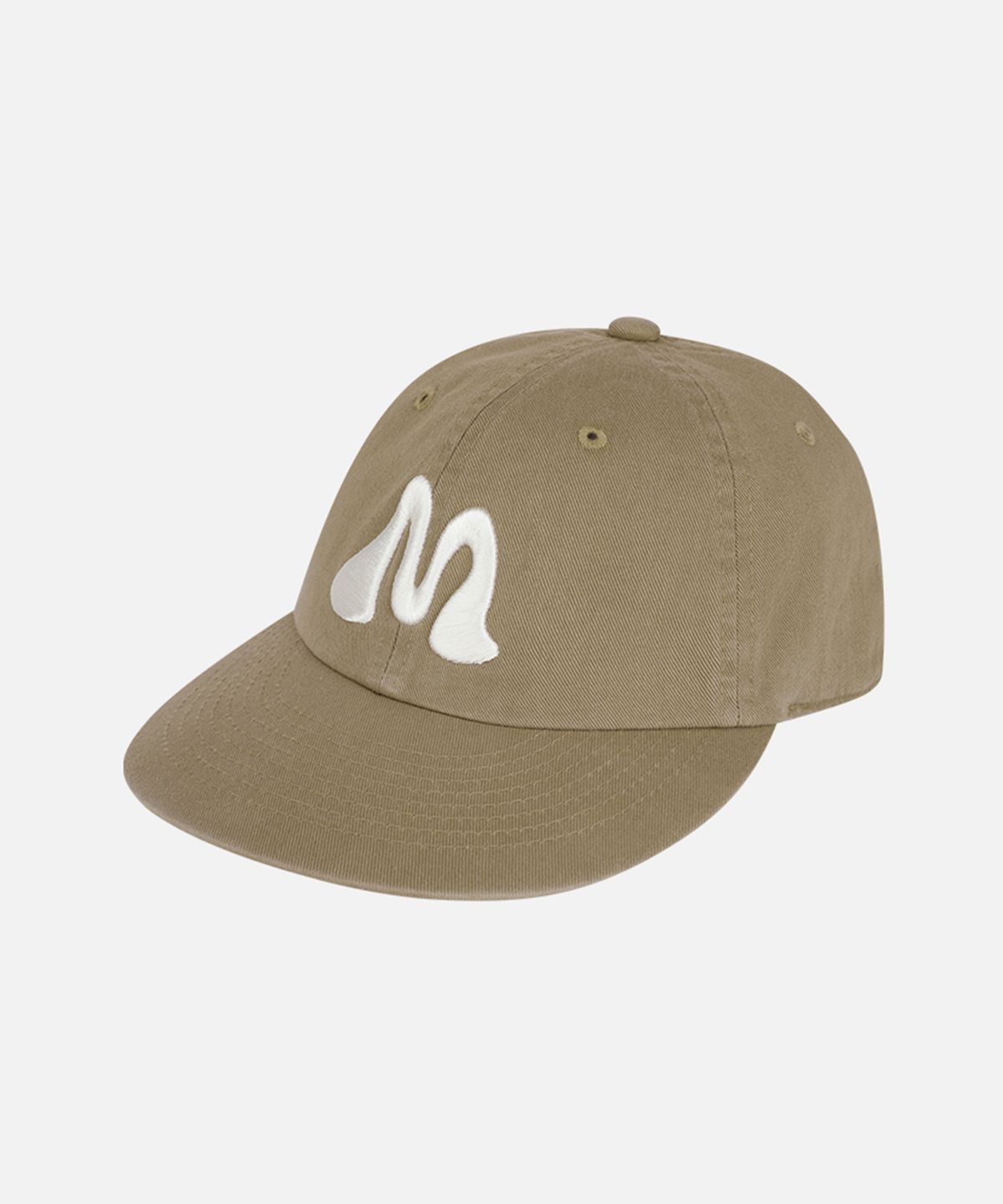 맨하탄레코즈(MANHATTAN RECORDS) MR M Note Logo Cap - Beige