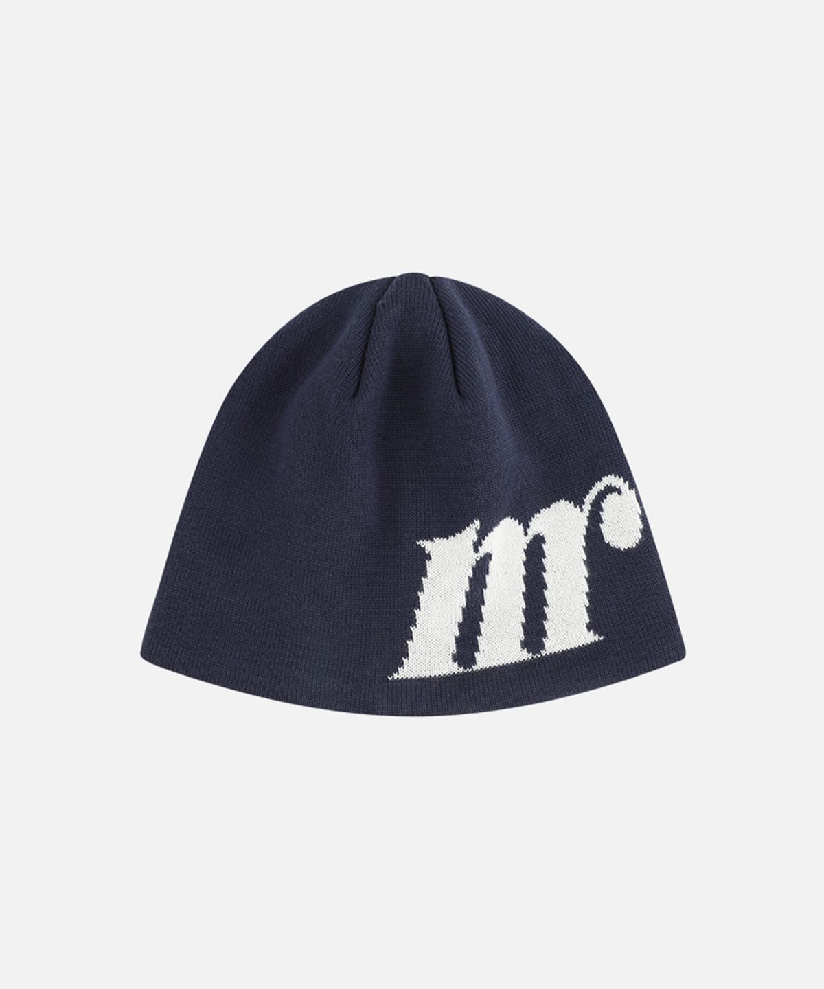 맨하탄레코즈(MANHATTAN RECORDS) M Logo Beanie - Navy