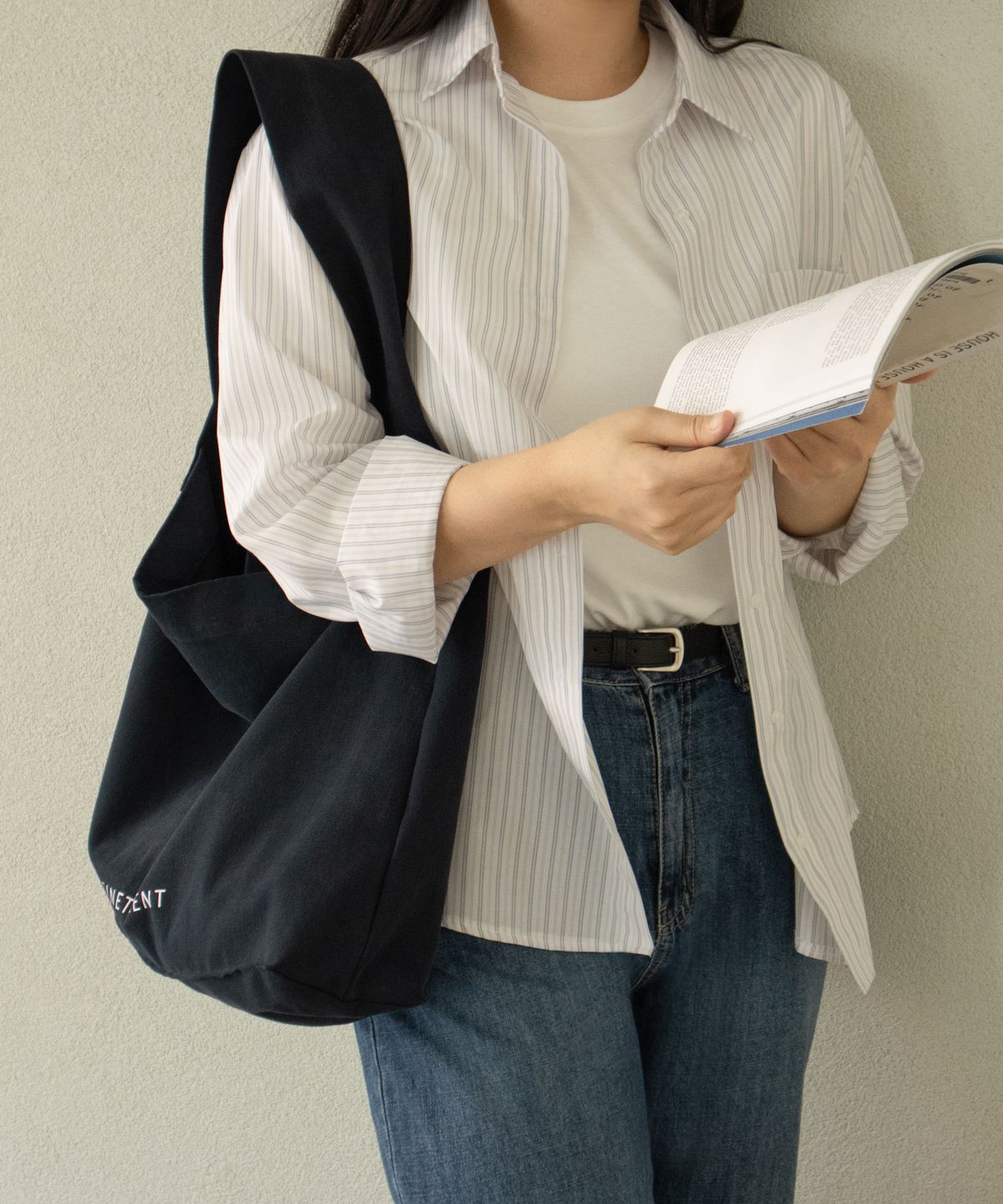 캐비닛먼트(KABINETMENT) Broad eco bag_2colors