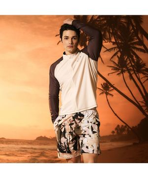 네오보호 레귤러핏 집업 래쉬가드 A6BM1PR02LBG