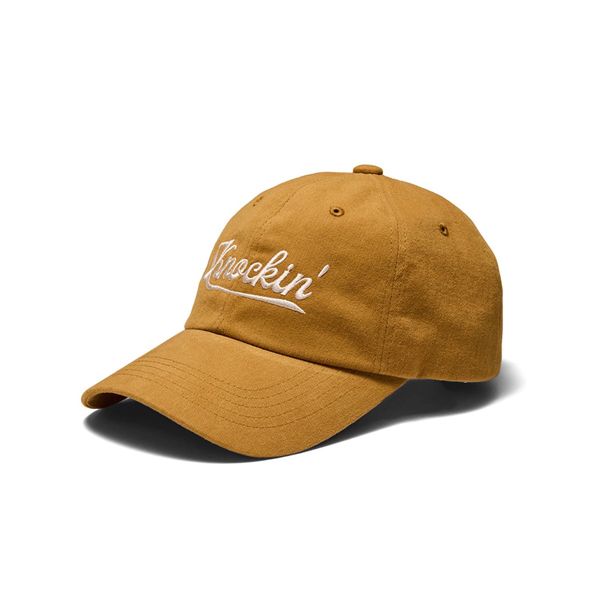 오가프(OGARP) Knockin Logo B.B Cap Mustard