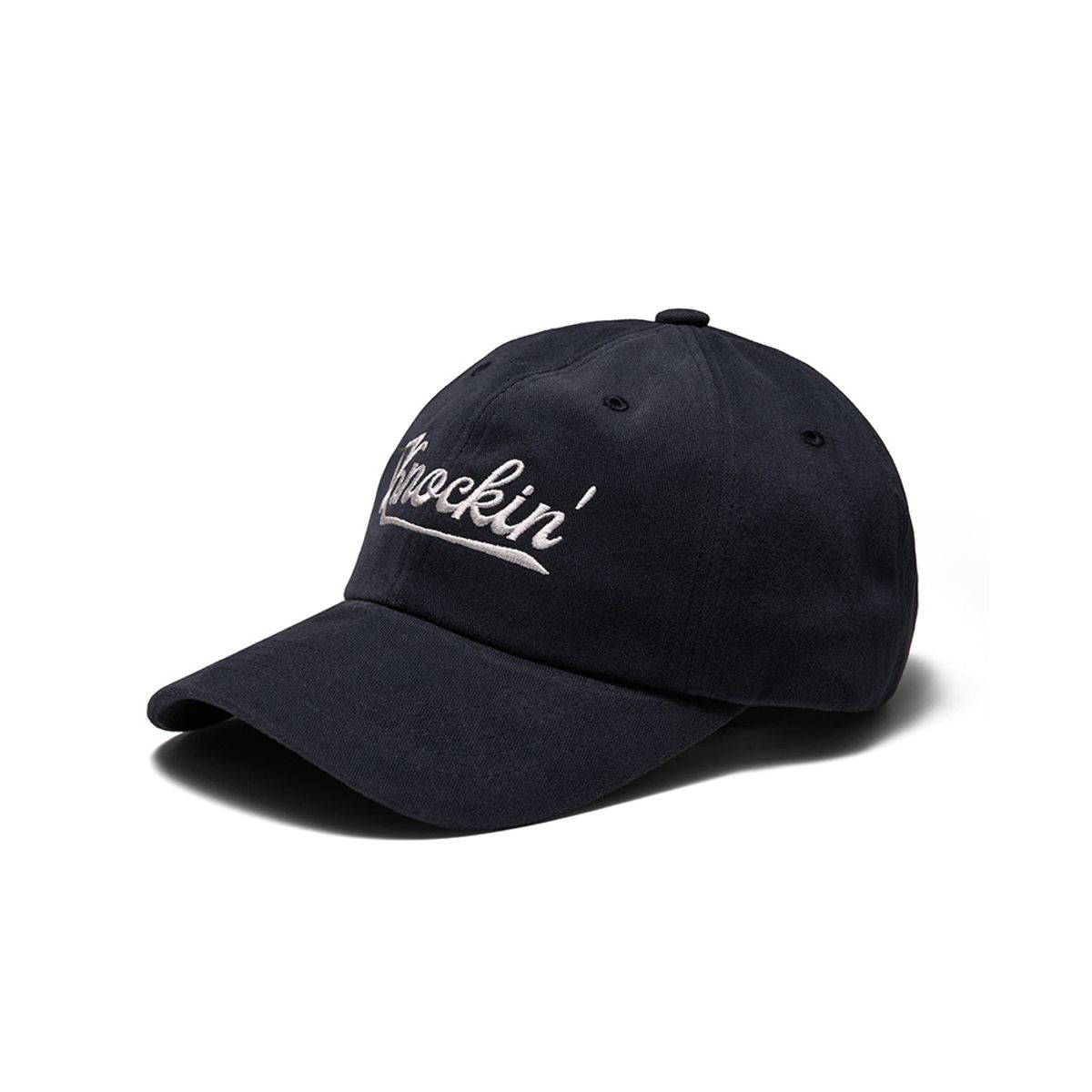 오가프(OGARP) Knockin Logo B.B Cap Darknavy