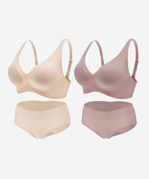 [2PACK]1.5cm 에어 텐션 브라+팬티 set