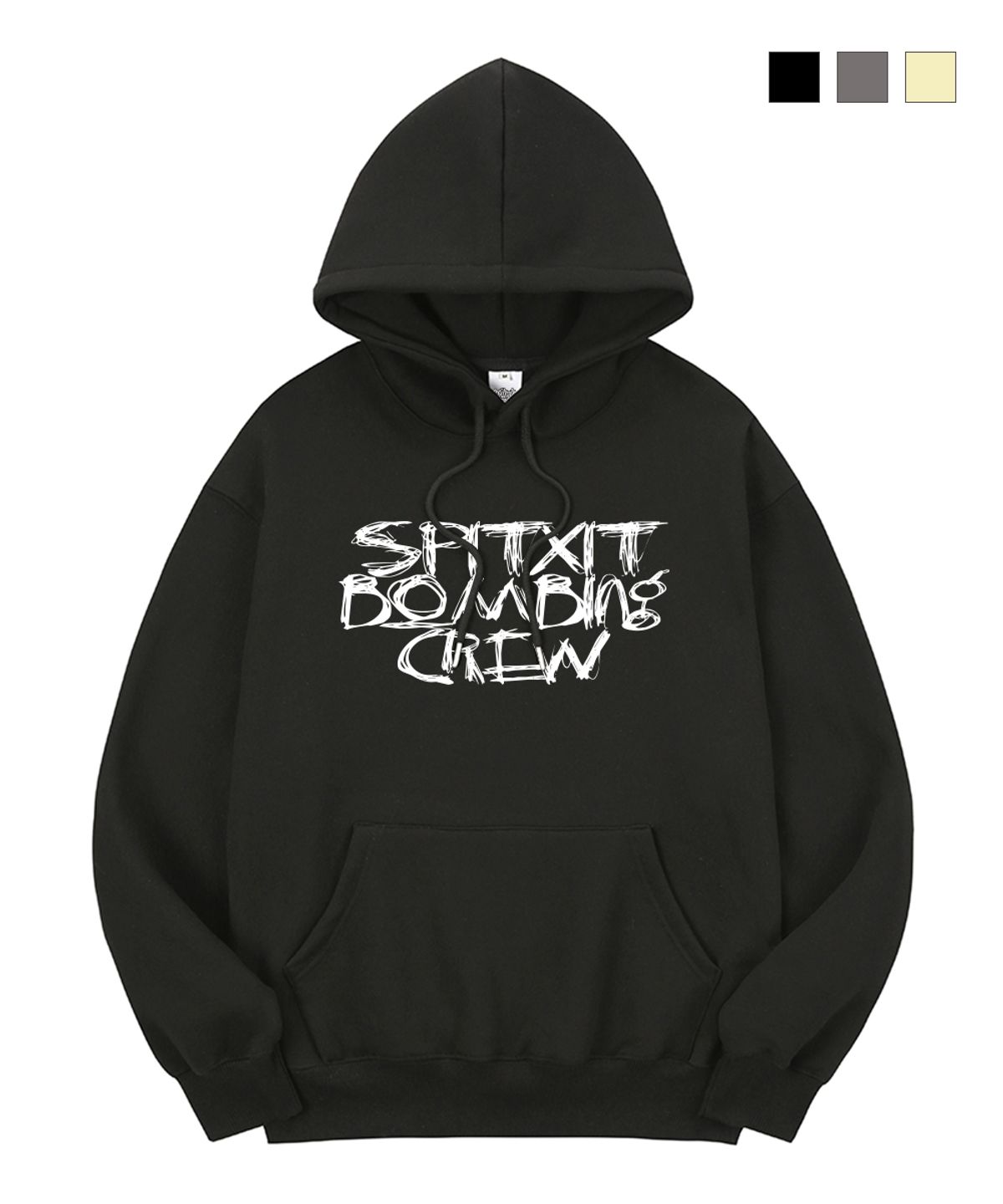 스핏싯(SPITXIT) WRITING BOMBING 후드 3COLOR