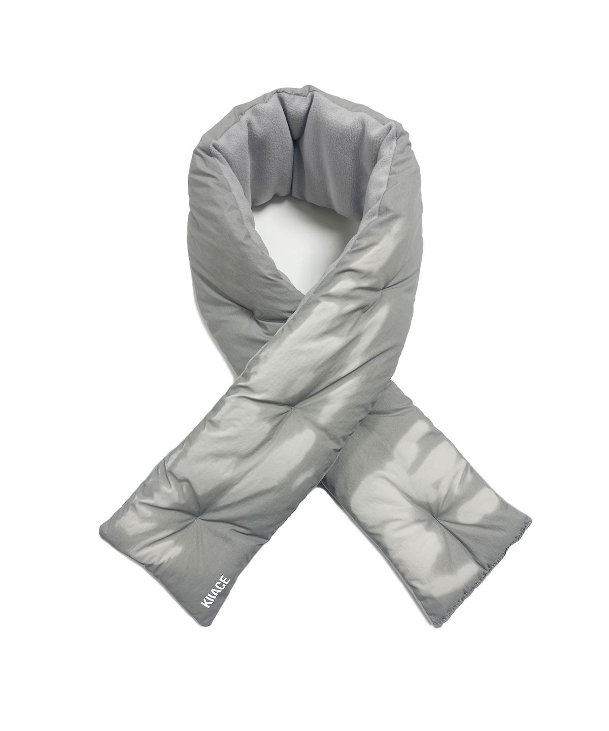 키아세(KIIACE) HR Puffer Muffler - Light Grey