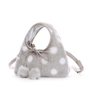 방울 모찌 토트백 [도트 그레이]