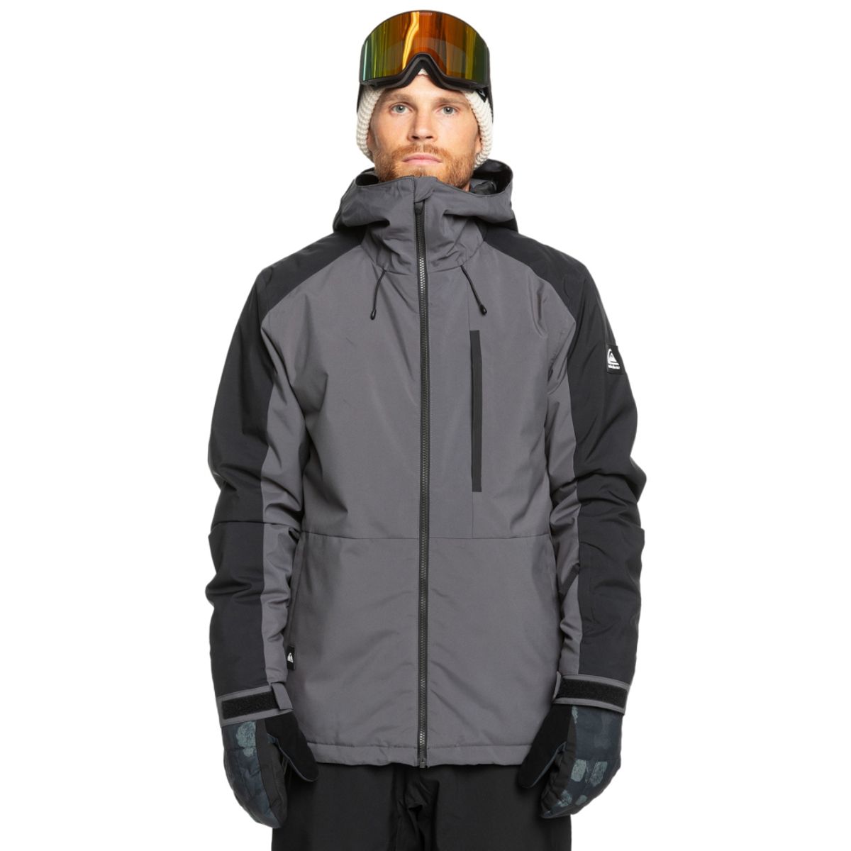 퀵실버(QUIKSILVER) 미션 블록 스노우 자켓 (QE51SJ037KRP)