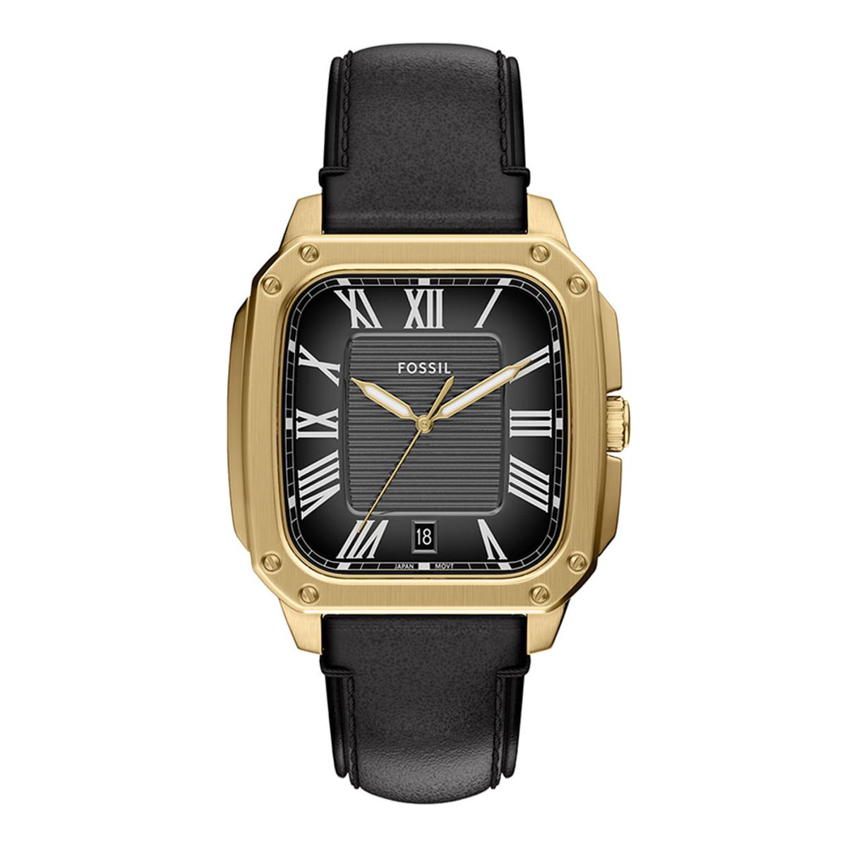 파슬(FOSSIL) FS6151 (Crosby) 크로스비 스퀘어 남성 가죽시계